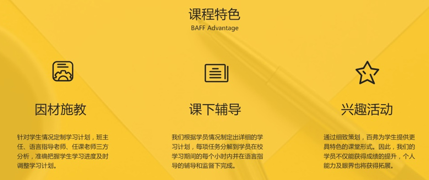 百弗課程特色