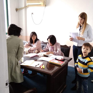 學員上課